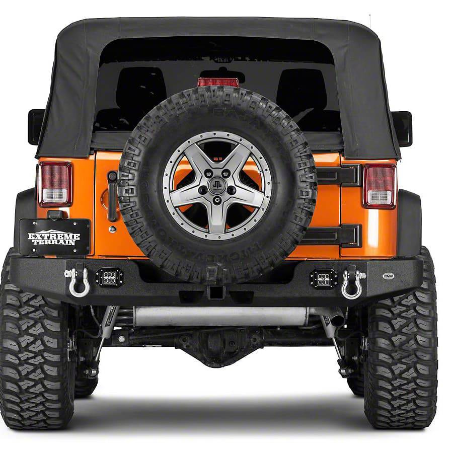 DV8 – Rear Bumper (07-18 Jeep Wrangler JK)