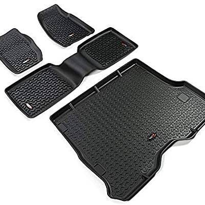Rugged Ridge – Black All-Terrain Front and Rear Floor Liner Kit – 4 Pieces
Floor Liners XJ