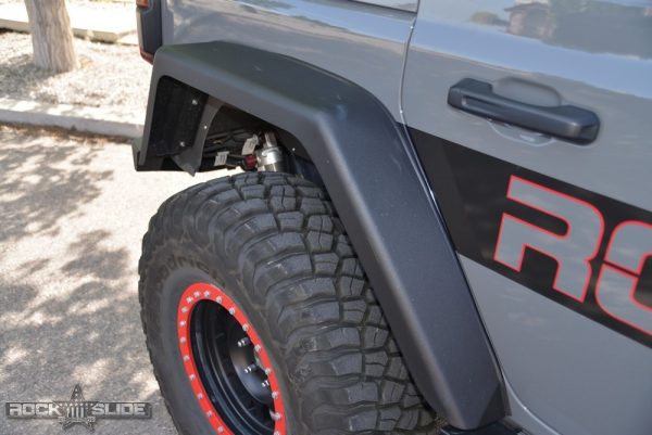 Rock Slide Engineering Front Fender Flares For Jeep Wrangler JL Full Length