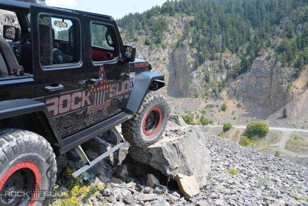 Rock Slide Engineering Step Slider Set For Jeep Wrangler JL 4 door