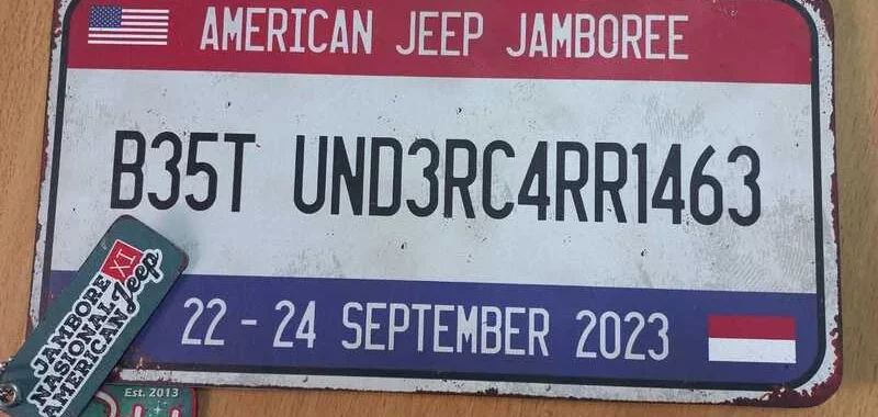 Penghargaan Best Undercarriage di Jambore Nasional American Jeep di Sari ater 2023